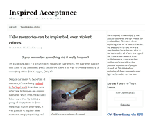 Tablet Screenshot of inspiredacceptance.com